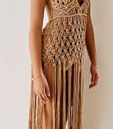 Vestido de Macramé